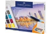 Utensilien zum Schreiben und Zeichnen - Faber-Castell Aquarellfarben in Näpfchen 36er Etui - 169736